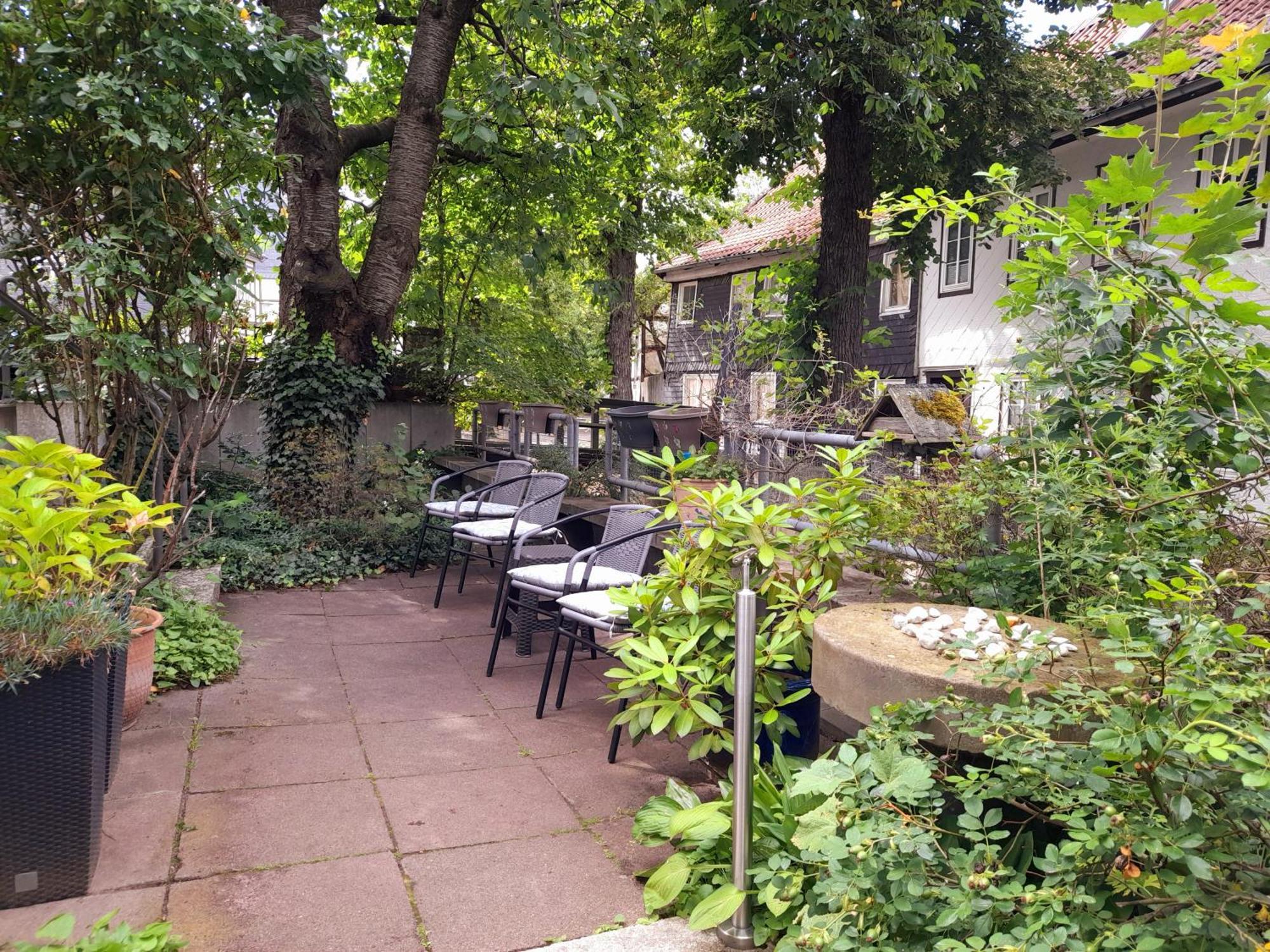 Ferienwohnung "Beste Lage" Altstadt Mit Terrasse Goslar Esterno foto
